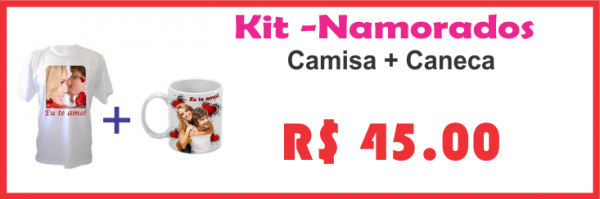 Kit Caneca + Camisa